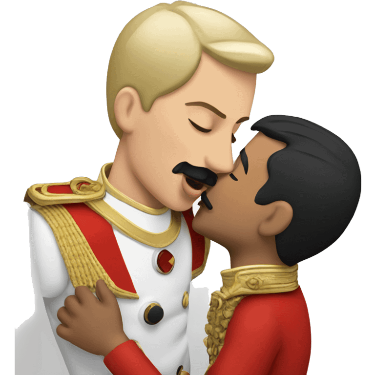 Freddie Mercury kissing boys emoji