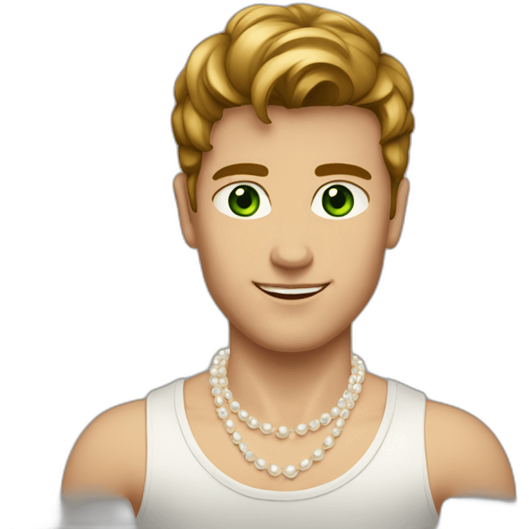 Posh-muscle-boy-with-pearl-necklace-and-green-eyes-and-brown-hair emoji