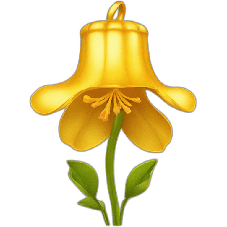 golden bell flower emoji