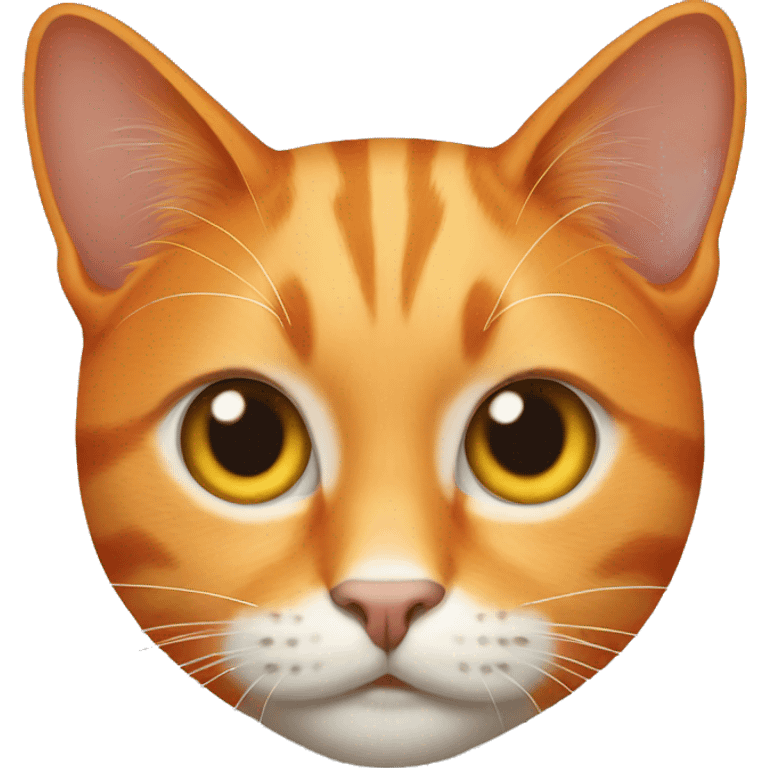 Orange cat emoji