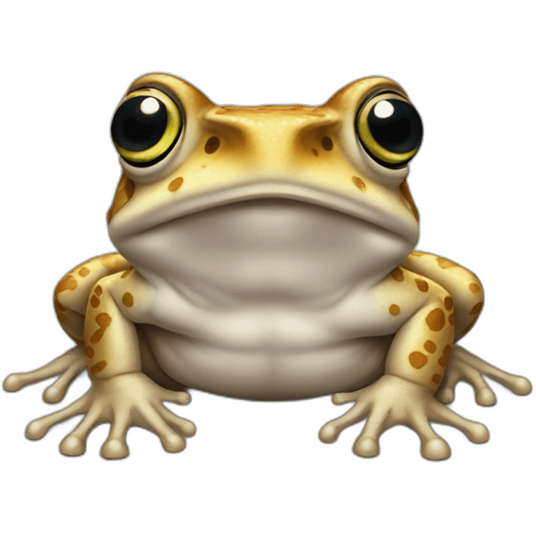 Toad bleu emoji