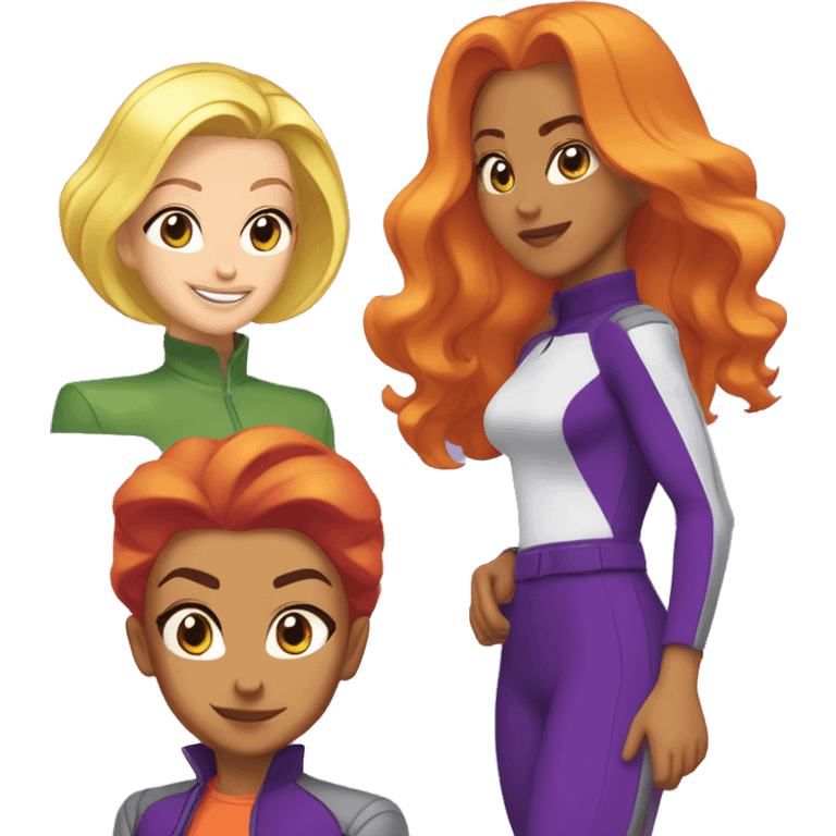 totally spies  emoji