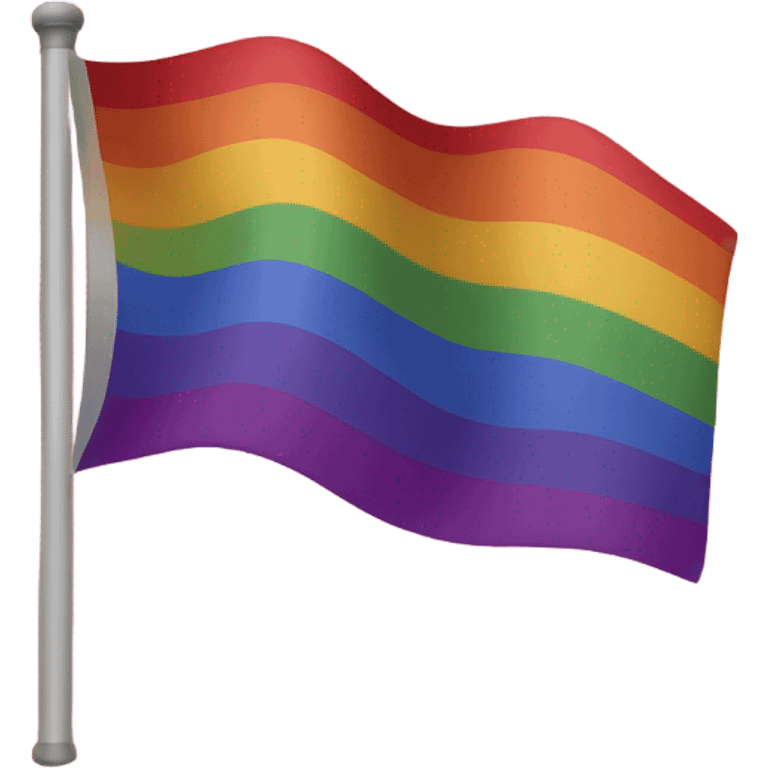 lesbian pride flag colors emoji