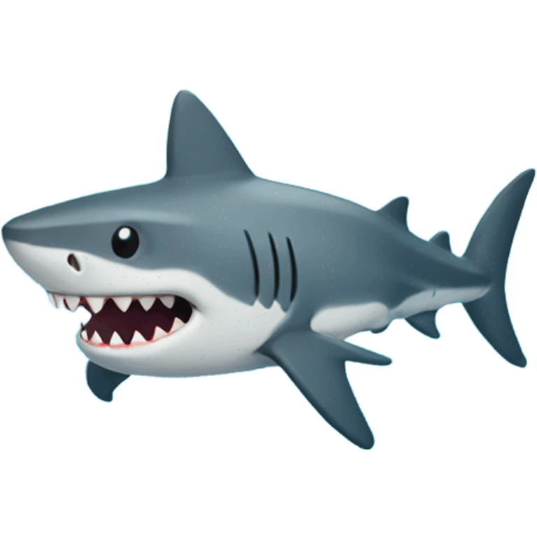 shark snowglobe emoji