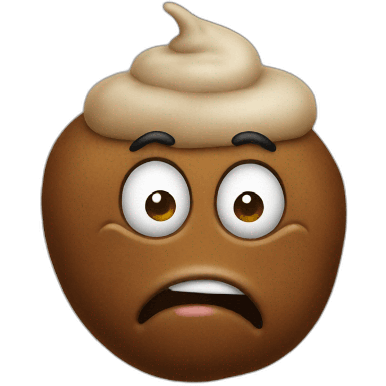 Realistic poop emoji