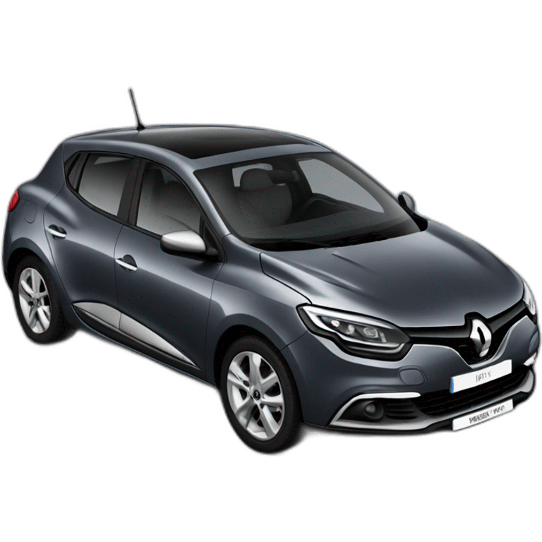 Anthracite Renault Mégane III emoji