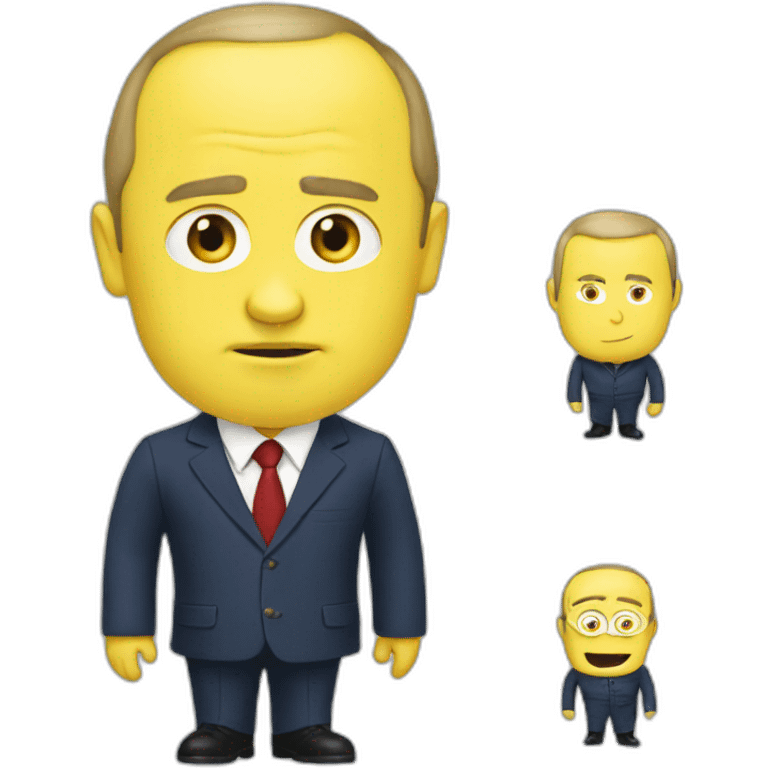 Putin is a minion emoji