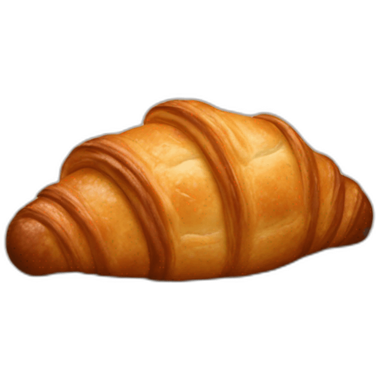 Chocolate croissant  emoji