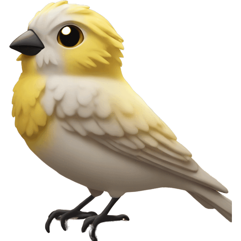 canary in front of sunrise emoji