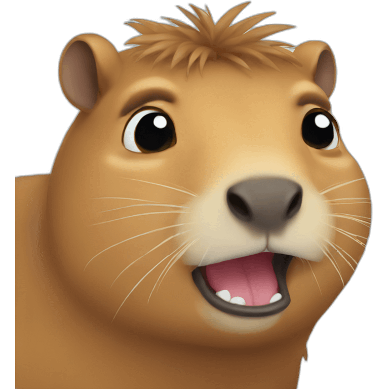 Capybara cry emoji