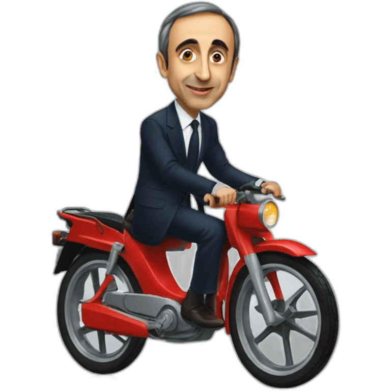 Éric zemmour wheeling emoji