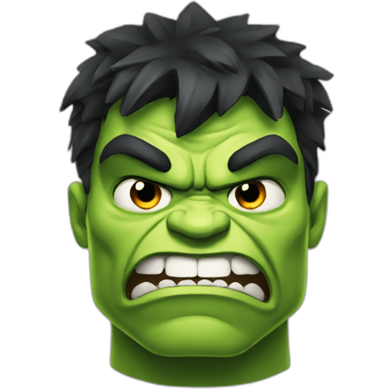 Angry hulk emoji