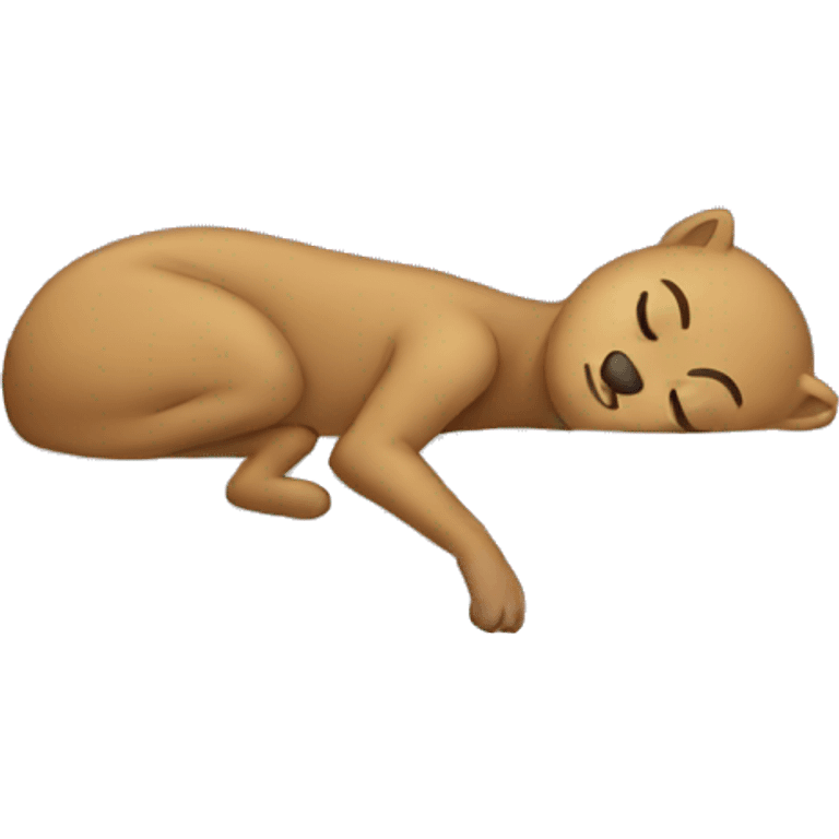 sleeping on a mattress emoji