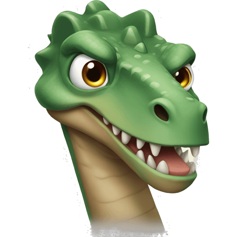 silahlı dinozor emoji