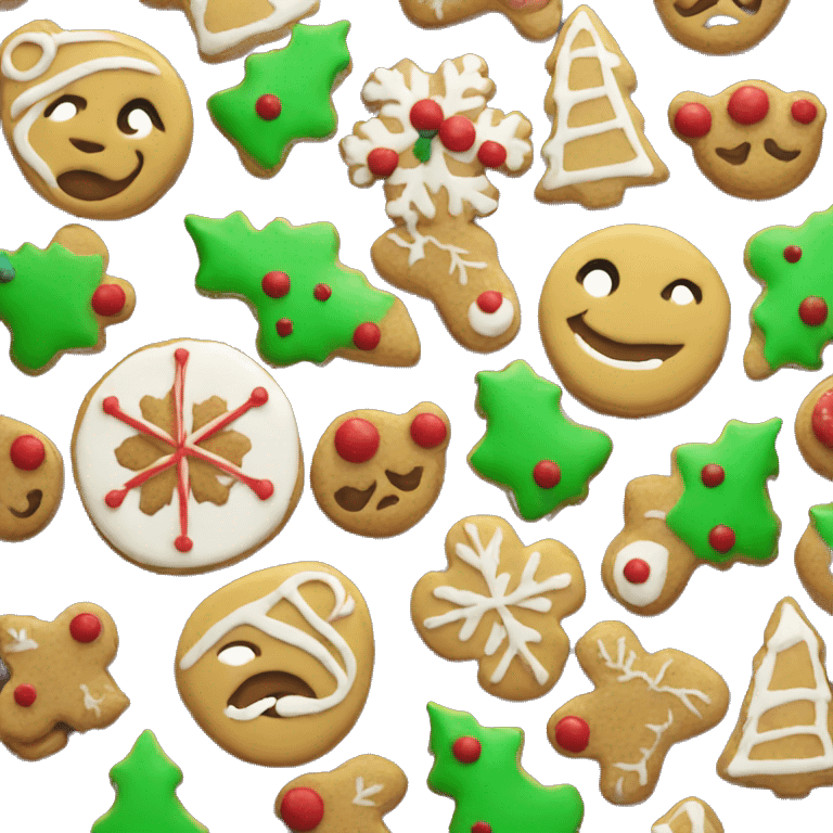 Christmas cookies emoji