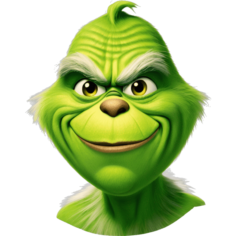 The grinch emoji