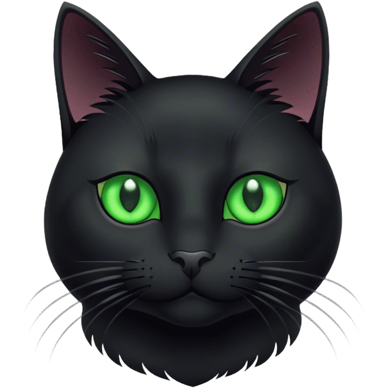 Black cat emoji