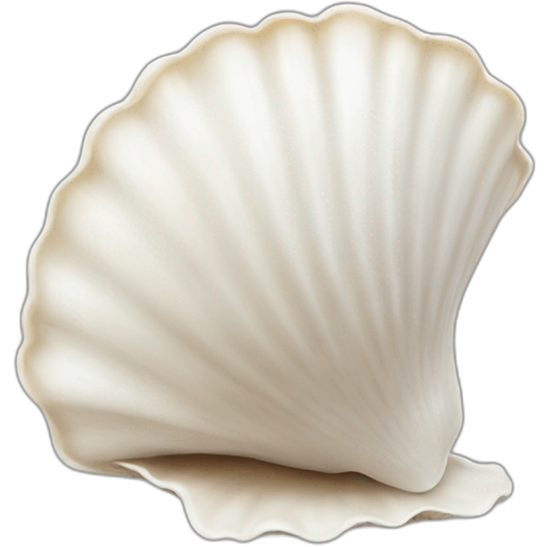 White Sea shell emoji