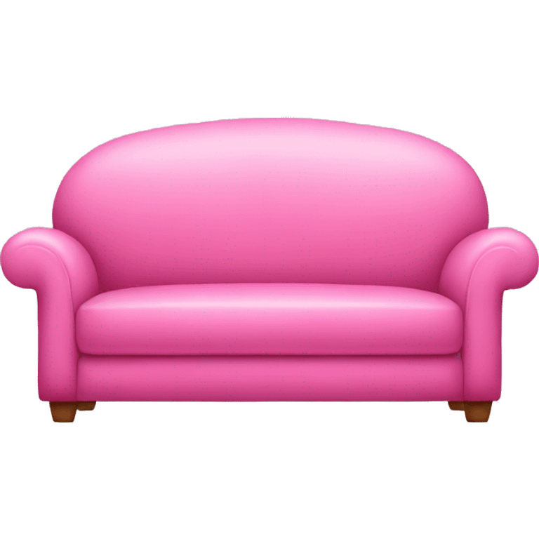 Pink big sofa emoji