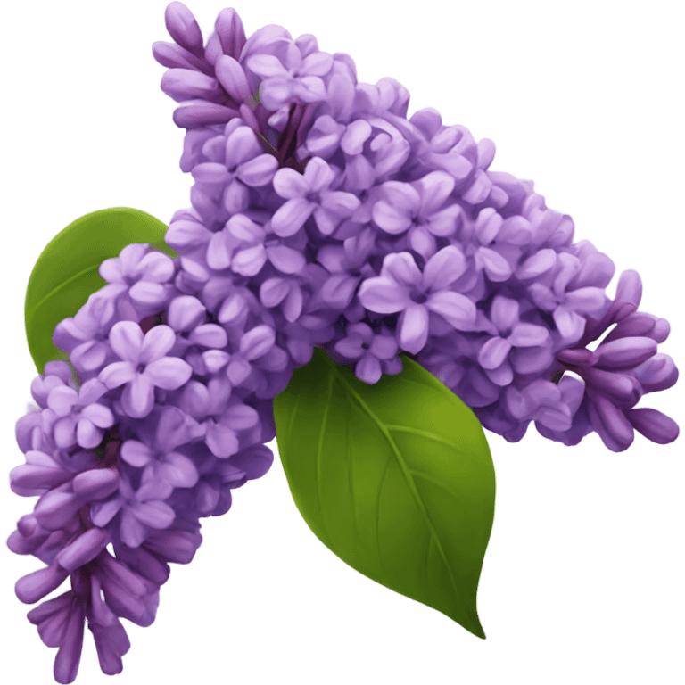 lilacs emoji