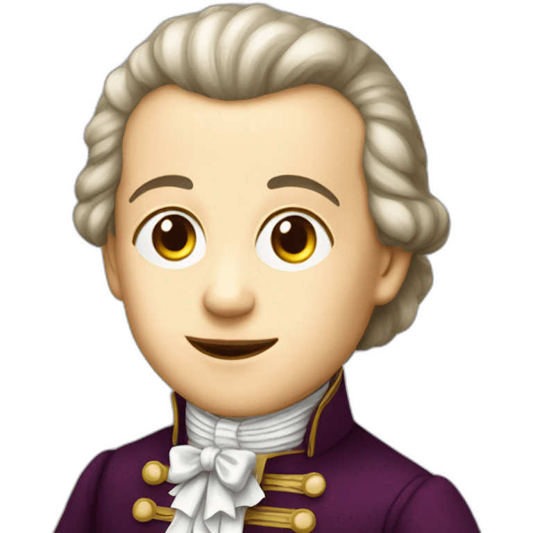 mozart as a child emoji