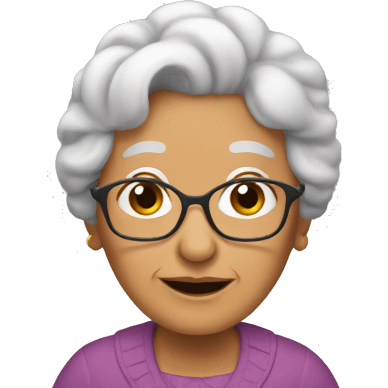 grandma  emoji