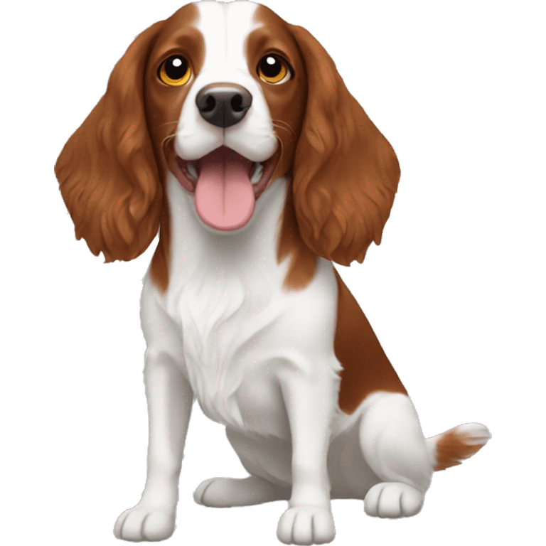 Brittany spaniel dog emoji