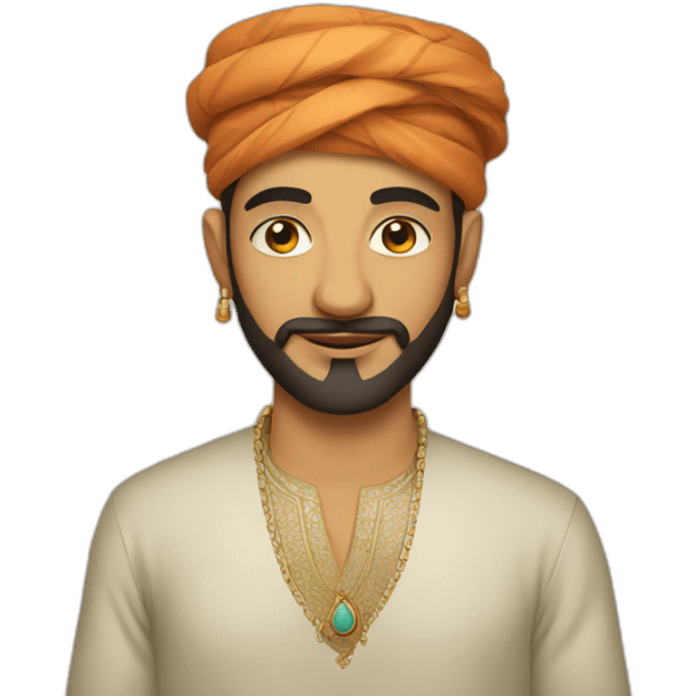 Moroccan style emoji