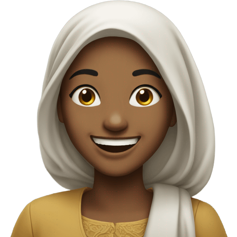 Khadija laghting emoji