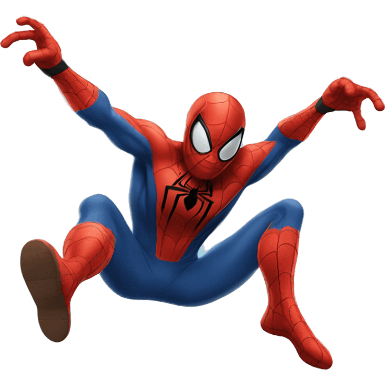 Spider-Man swinging  emoji