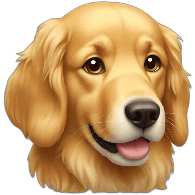 Golden retriever emoji