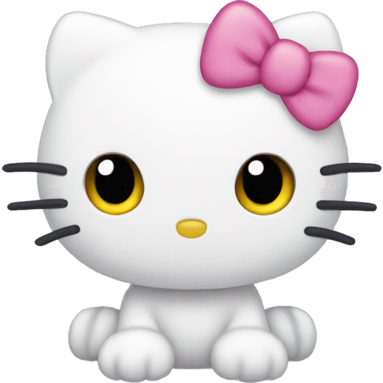 Cute hello kitty emoji