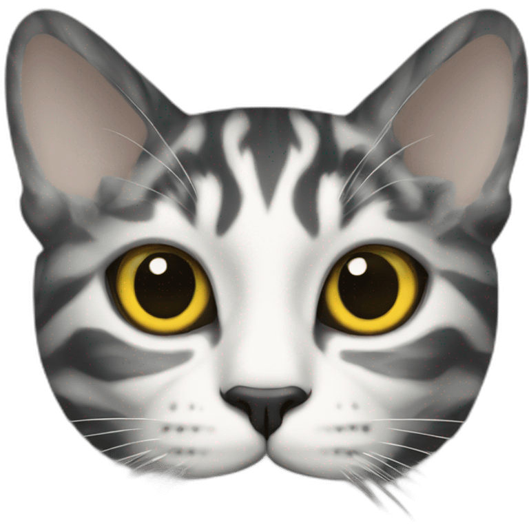 Fractal cat emoji