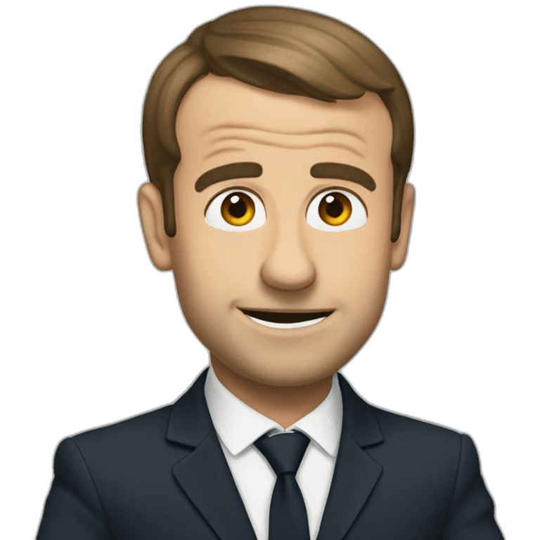 macron qui dab emoji