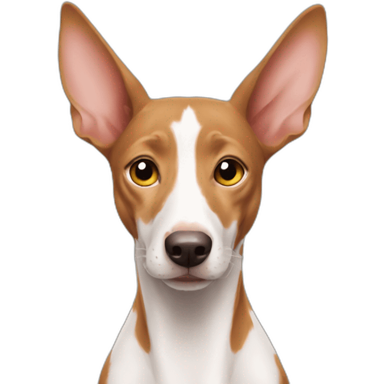 Chico con perro podenco emoji