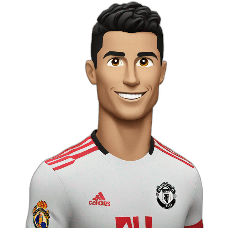 Cristiano Ronaldo Manchester United emoji