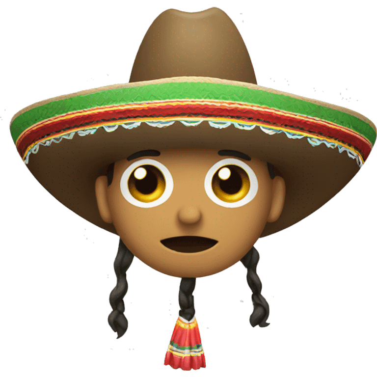 Mexican sombrero emoji