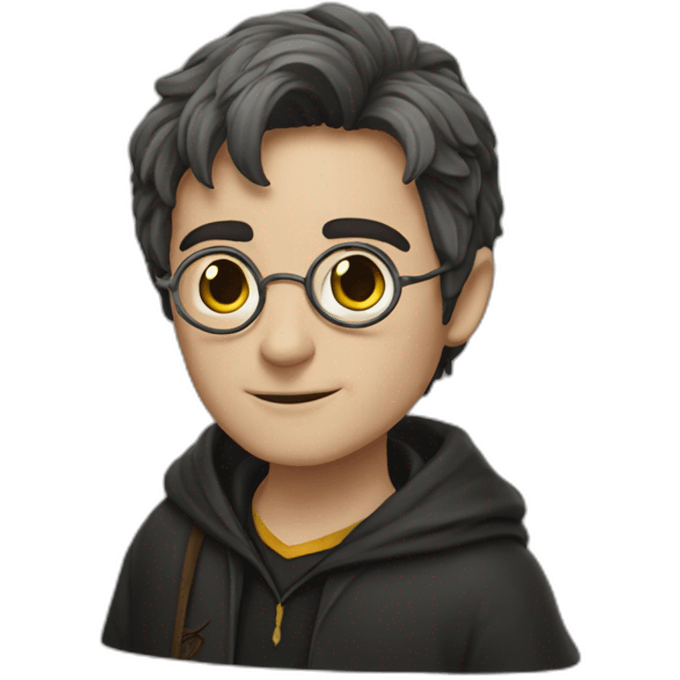 Harry Potter with a cicatrice emoji