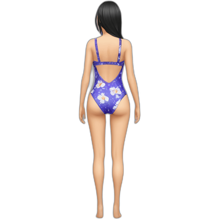 nico robin full body pawg small swimsuit back emoji