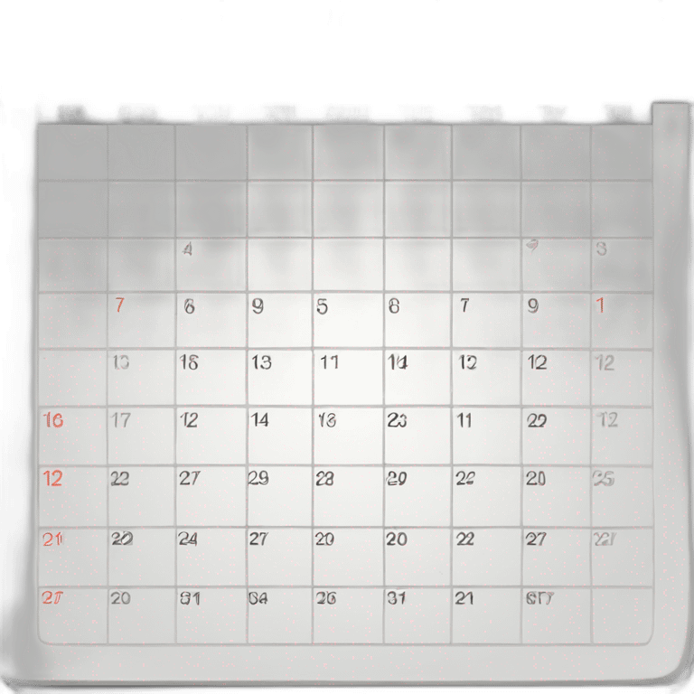 calendar emoji