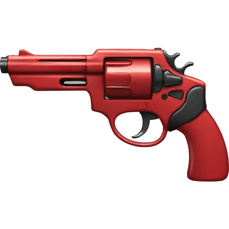 Red gun emoji