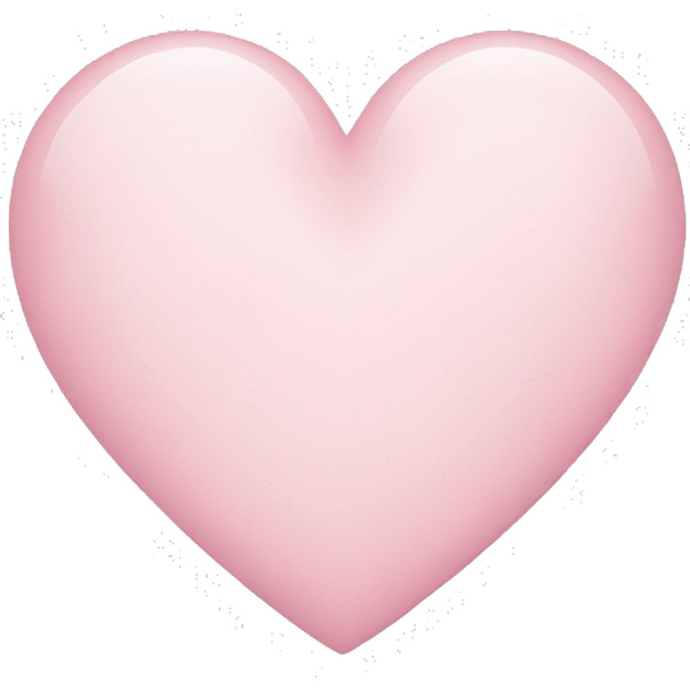 light pink heart emoji