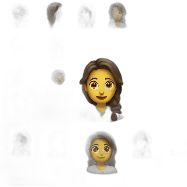 Chica oficina emoji