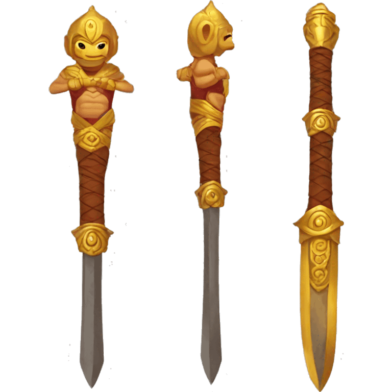 lord hanuman weapon emoji