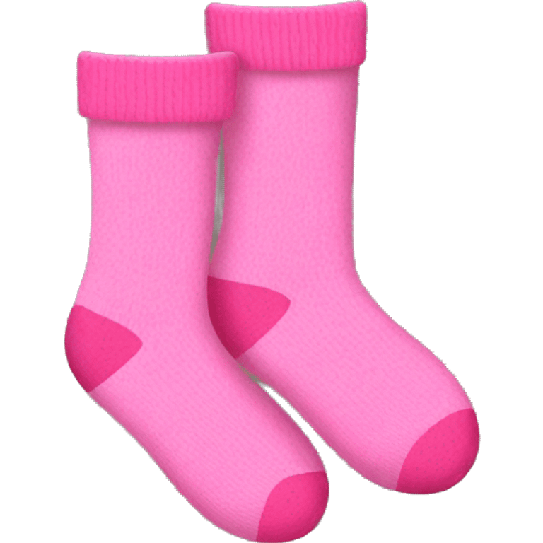 Pink socks emoji