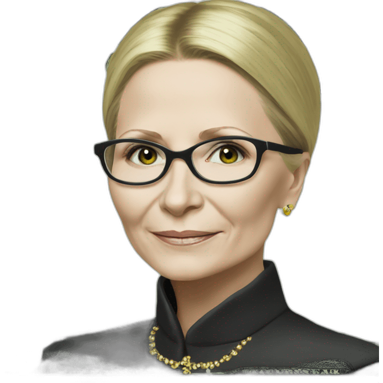 Tymoshenko on the dollar emoji