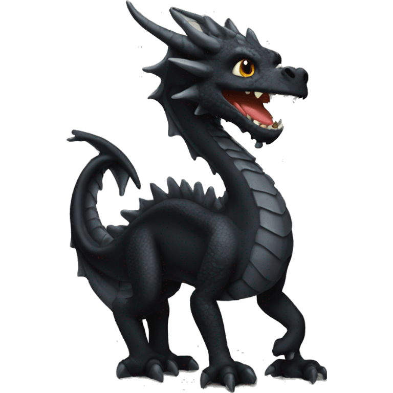 black dragon emoji