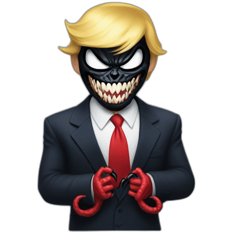 Trump as venom emoji