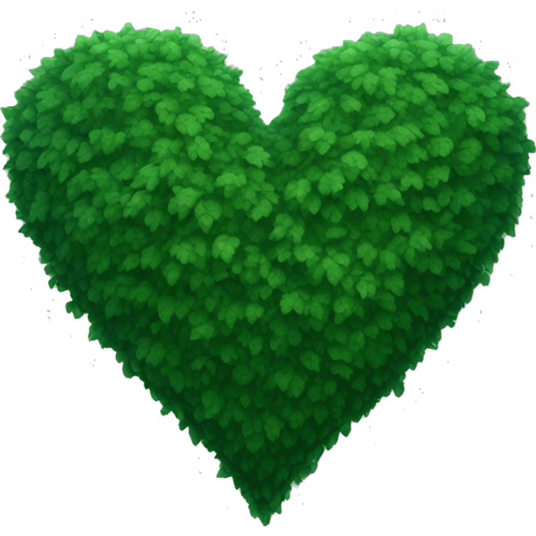 Forrest green heart emoji