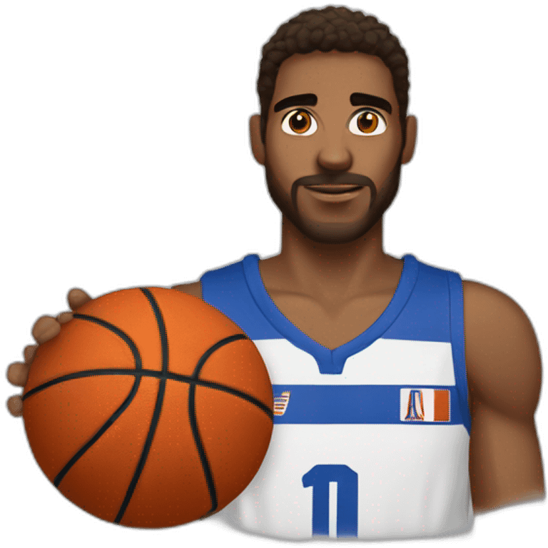 a greek basketball player emoji